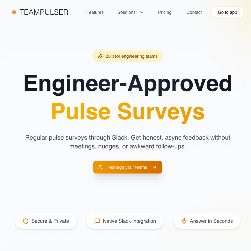 Teampulser